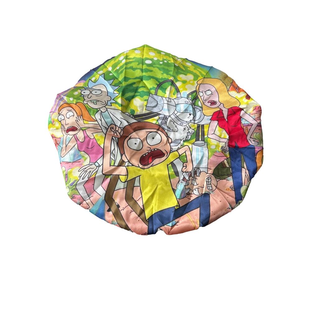 Rick & Morty Green Portal Cartoon Bonnet